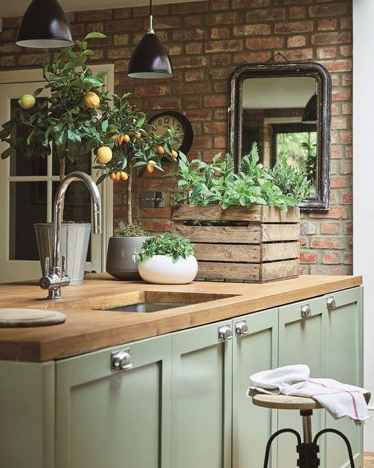 7 ideja za unošenje zelene boje u vašu kuhinju