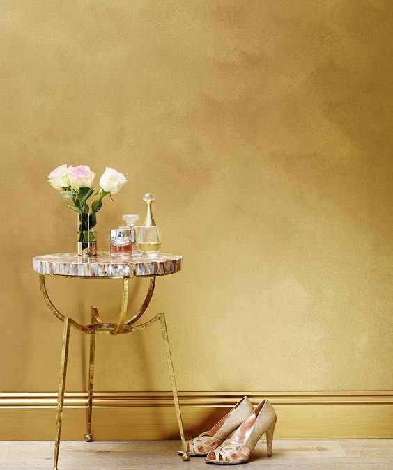 ZLATNA BOJA ZA ZIDOVE