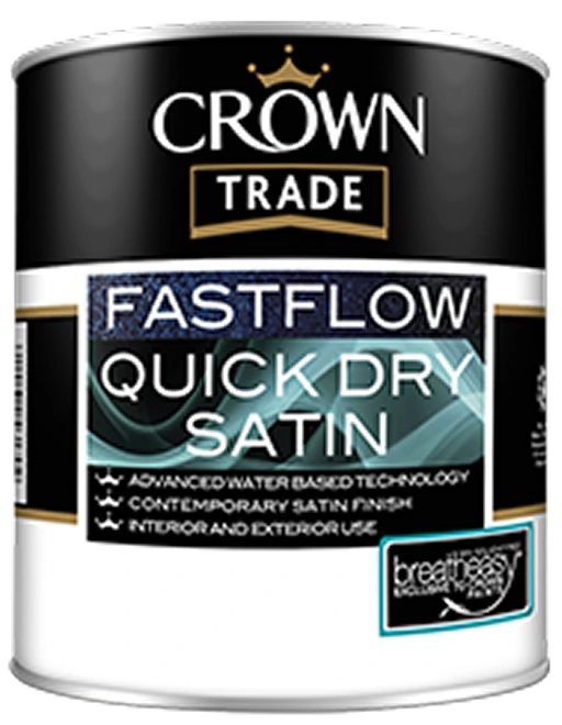 Crown Trade Fastflow Quick Dry Satin