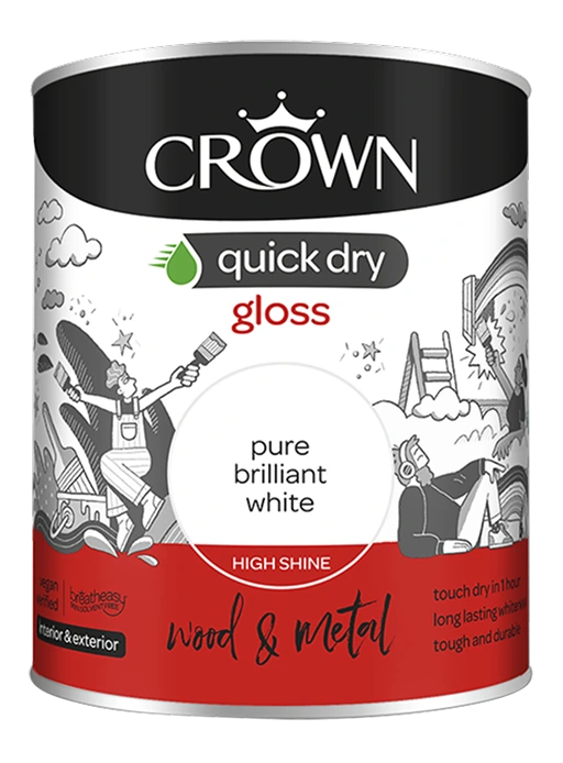Crown Paints Pure Brilliant White